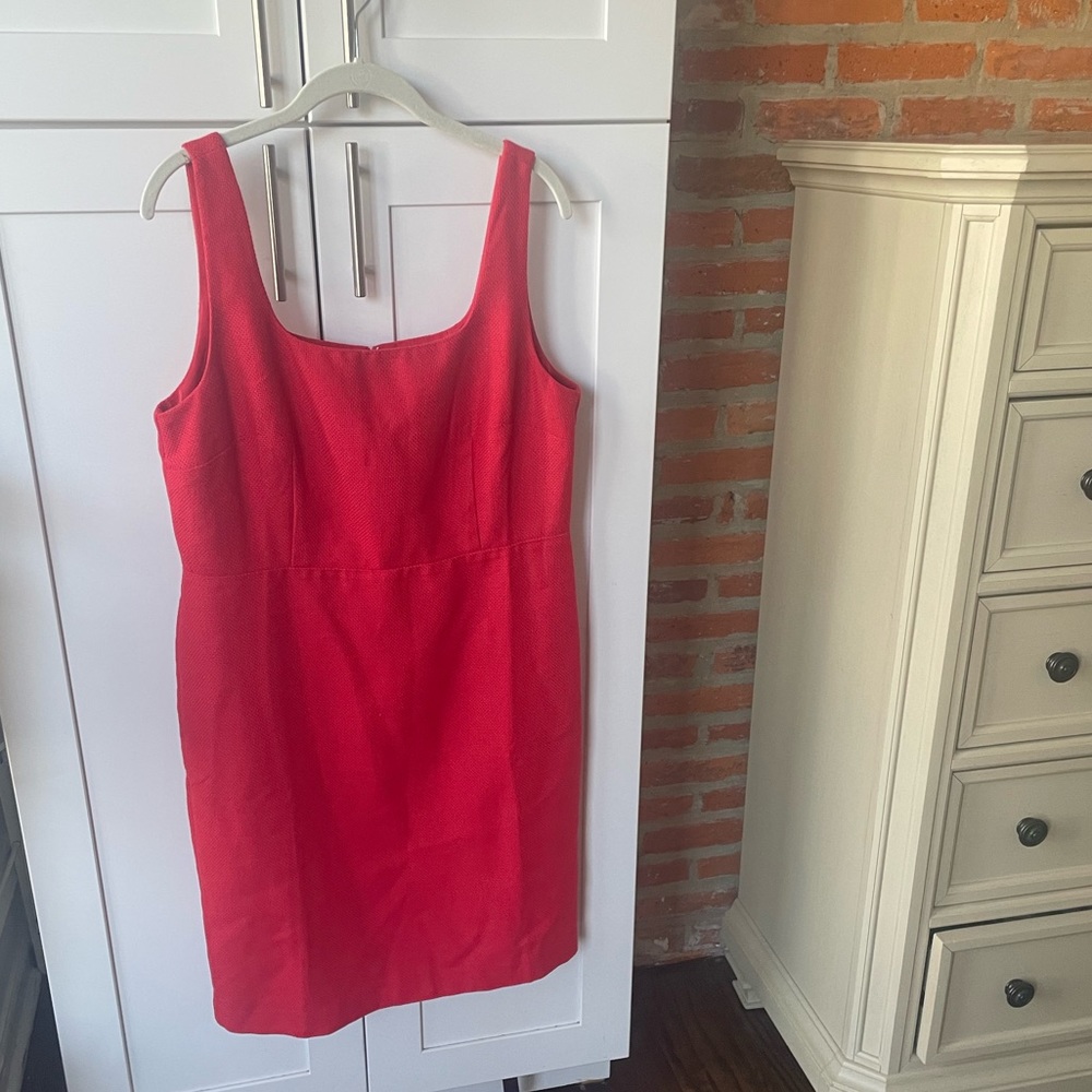 Red Ann Taylor Dress